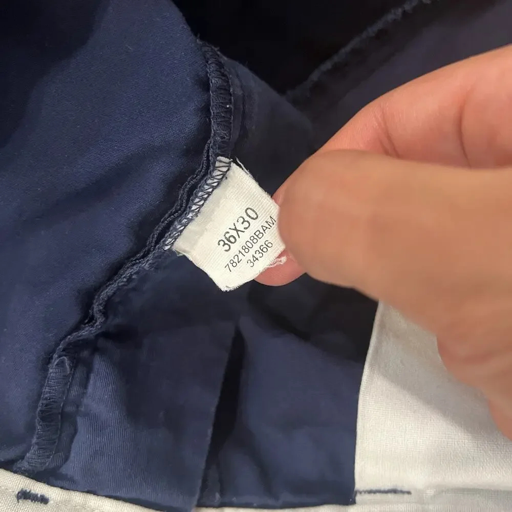 Vintage 90s Pleated Polo Ralph Lauren Golf Pants Mens 36x30 (35x29) Blue Chino